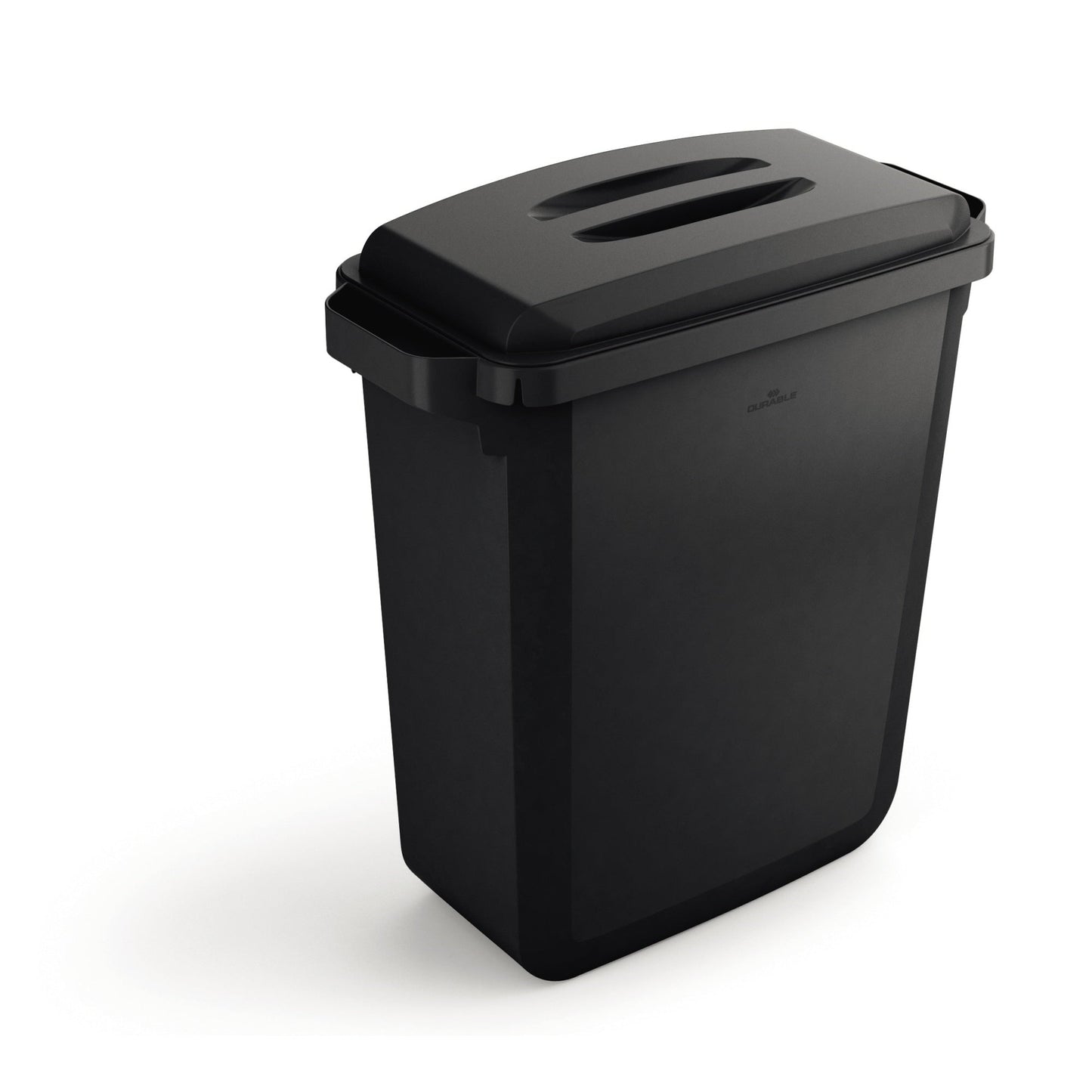 DURABLE Abfalleimer DURABIN® 60L SET 60l Kunststoff, recycelt schwarz 1 Sortierfach
