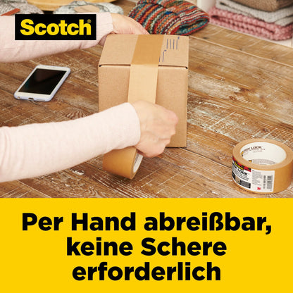 Scotch® Packband Box LockT 48 mm x 22,8 m (B x L) braun