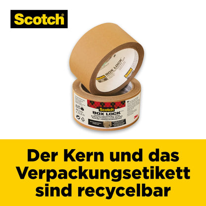 Scotch® Packband Box LockT 48 mm x 22,8 m (B x L) braun