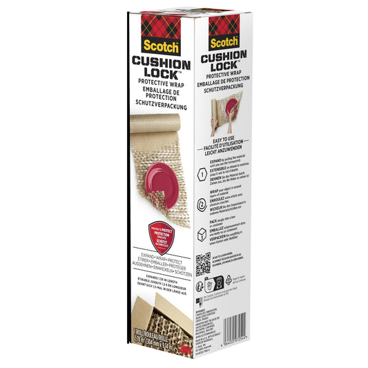 Scotch® Füllmaterial Cushion LockT 30,4 cm x 9,14 m (B x L) Papier, 100 % recycelt