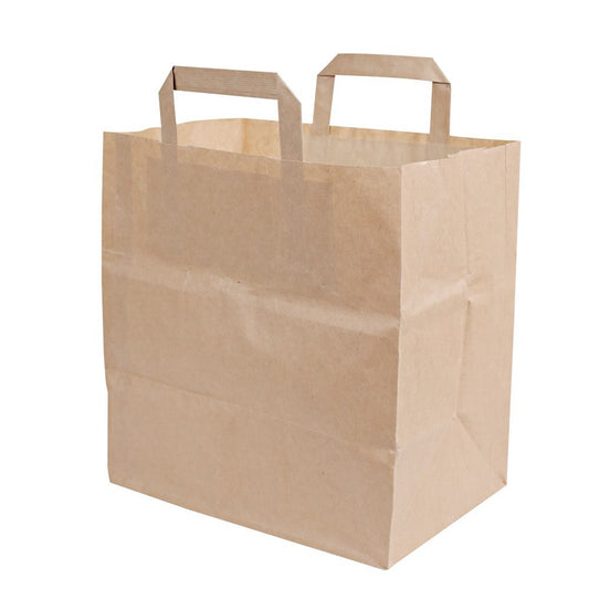 NATURE Star Tragetasche 26 x 25 x 17 cm (B x H x T) Kraftpapier braun 250 St./Pack.
