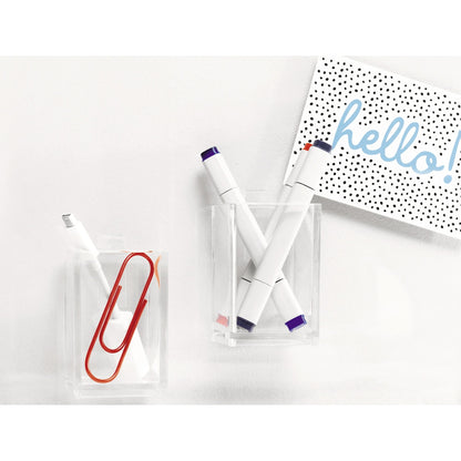 tesa® Klebepad Powerstrips® transparent Large 20 x 50 mm (B x L) transparent 8 St./Pack.