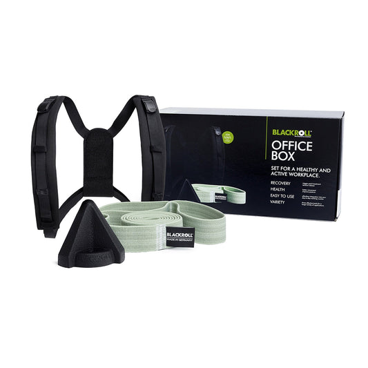 BLACKROLL Haltungsgurt OFFICE BOX S/M/L 100 % PET schwarz