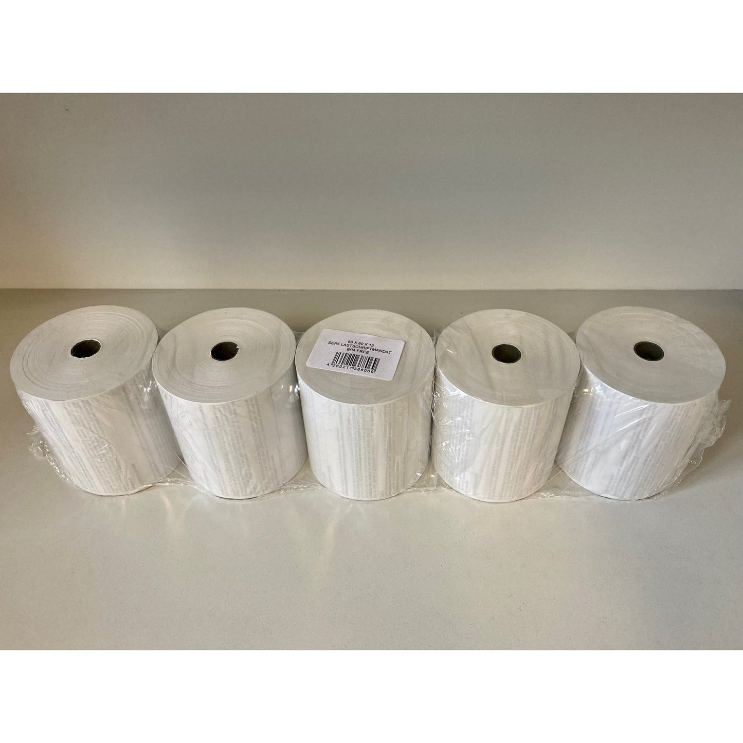 Thermokassenrolle 80 mm x 80 m (B x L) 80mm BPA-frei 5 St./Pack.