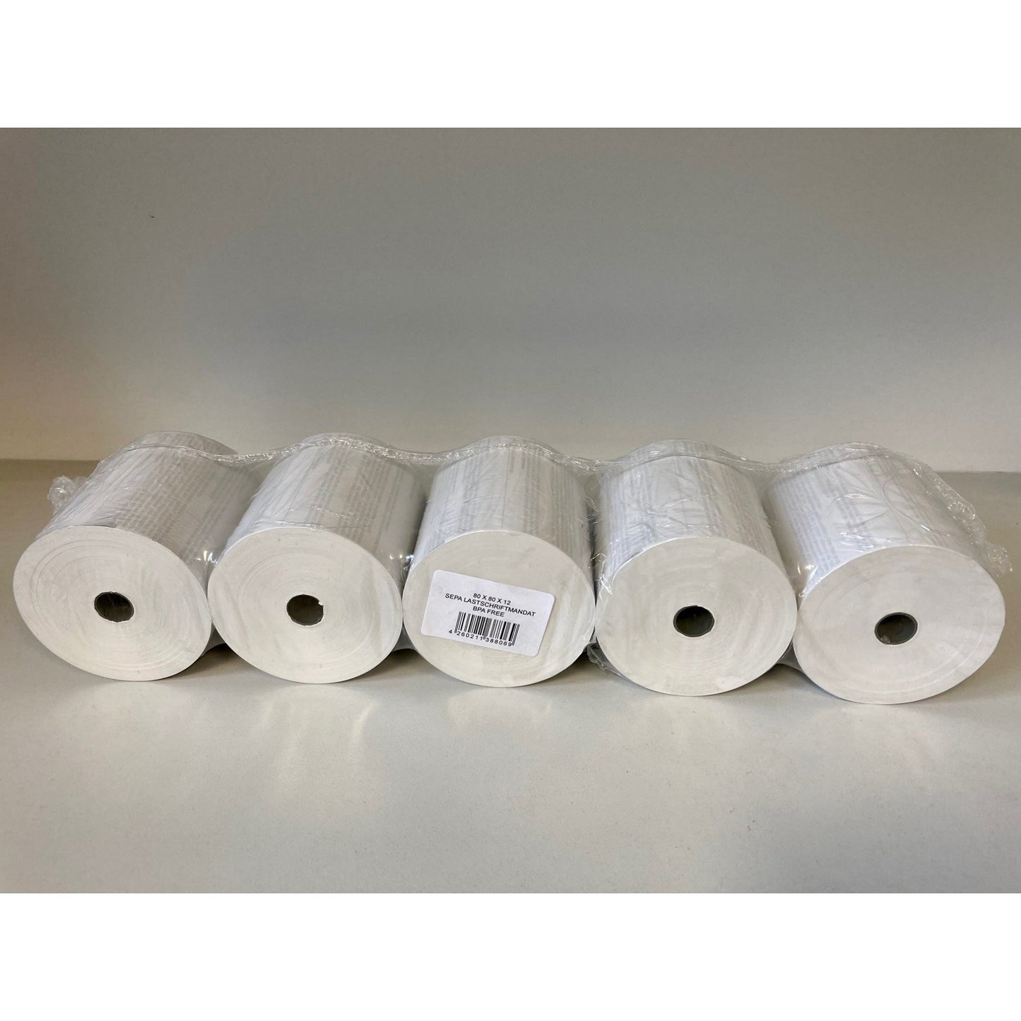 Thermokassenrolle 80 mm x 80 m (B x L) 80mm BPA-frei 5 St./Pack.