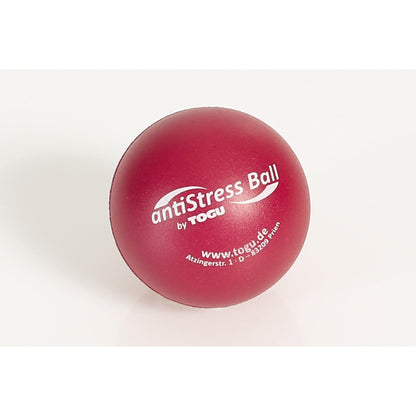 TOGU Stressball 6,5cm Ruton®, 100 % recycelbar rot