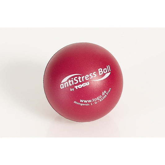 TOGU Stressball 6,5cm Ruton®, 100 % recycelbar rot