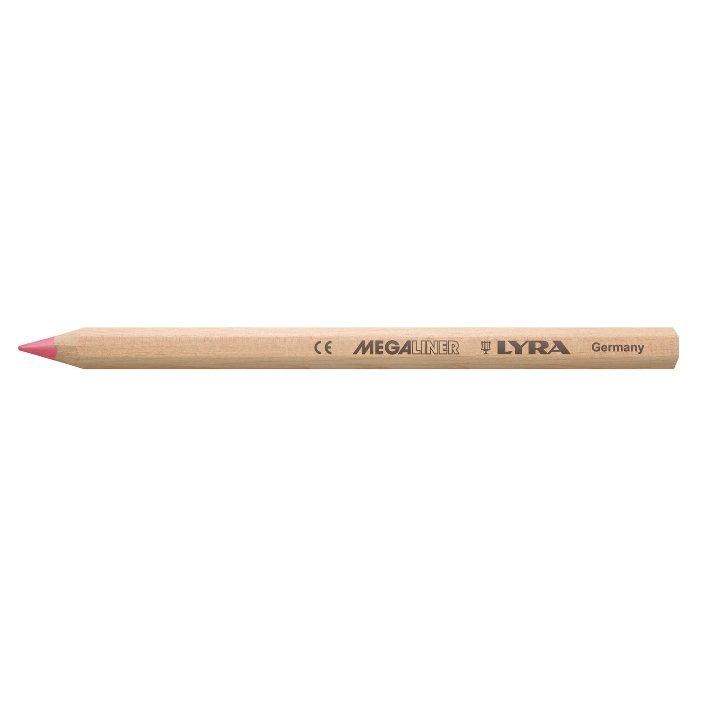 Lyra Trockentextmarker Megaliner 6,25mm rosa hexagonal