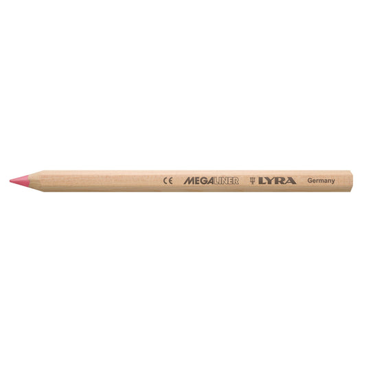 Lyra Trockentextmarker Megaliner 6,25mm rosa hexagonal