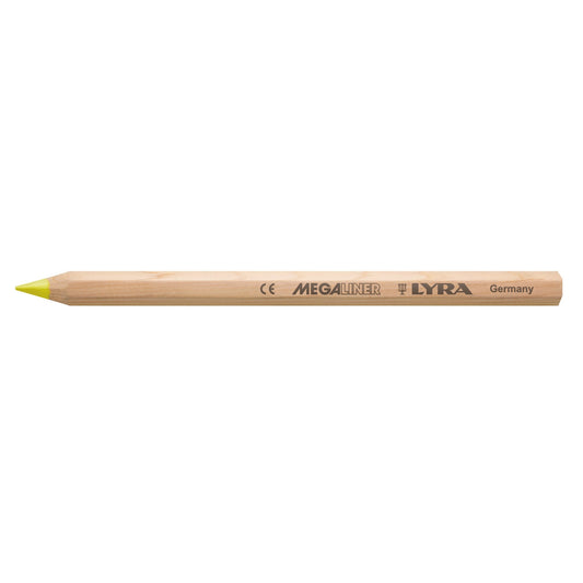 Lyra Trockentextmarker Megaliner 6,25mm gelb hexagonal