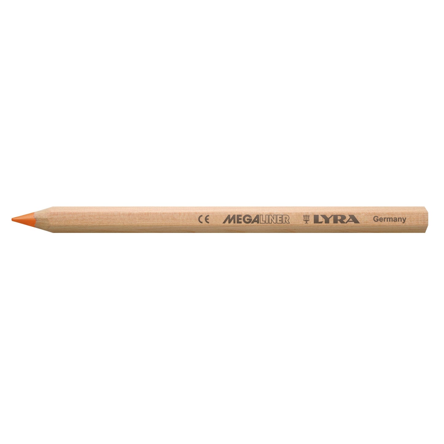 Lyra Trockentextmarker Megaliner 6,25mm orange hexagonal