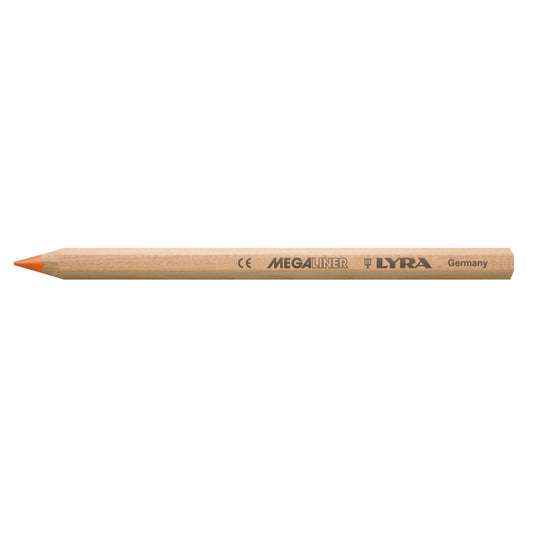 Lyra Trockentextmarker Megaliner 6,25mm orange hexagonal