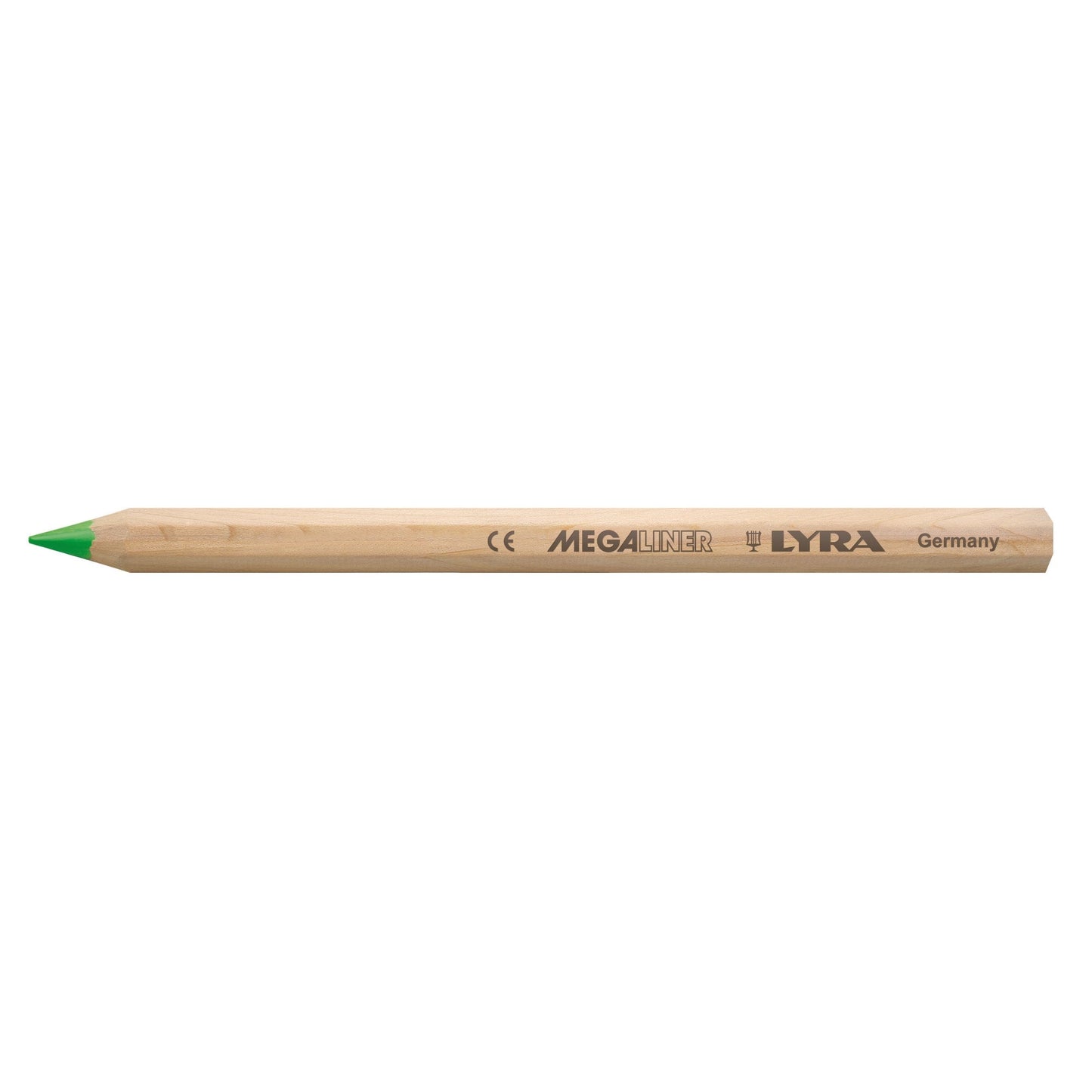 Lyra Trockentextmarker Megaliner 6,25mm grün hexagonal