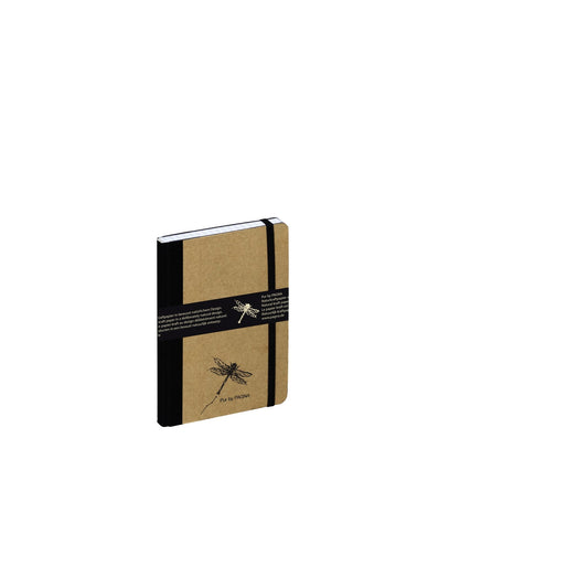 PAGNA Notizbuch Pur DIN A6 kariert natur 160 Bl.