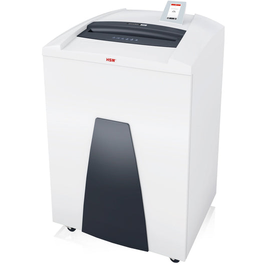HSM® Aktenvernichter SECURIO P44i P-5 Papier, Heftklammern, Büroklammern, Kreditkarten, CDs/DVDs, USB-Sticks, Disketten Partikelschnitt weiß
