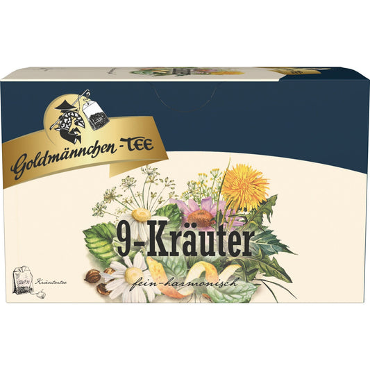 Goldmännchen Tee 9-Kräuter 20 Btl./Pack.