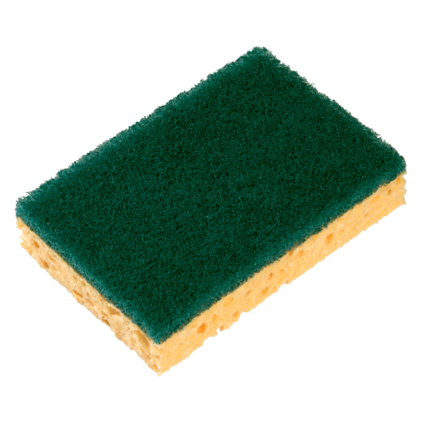 Spontex Reinigungsschwamm Sponrex 74 13 x 8,4 x 2,8 cm (B x H x T) Zellulose grün/beige 10 St./Pack.