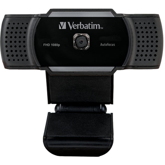 Verbatim Webcam AWC-01 80 x 76 x 32 mm (B x H x T) USB-A 1,5m schwarz