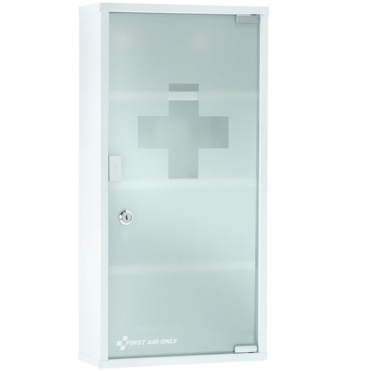 FIRST AID ONLY Verbandschrank nicht gefüllt Metall, lackiert weiß