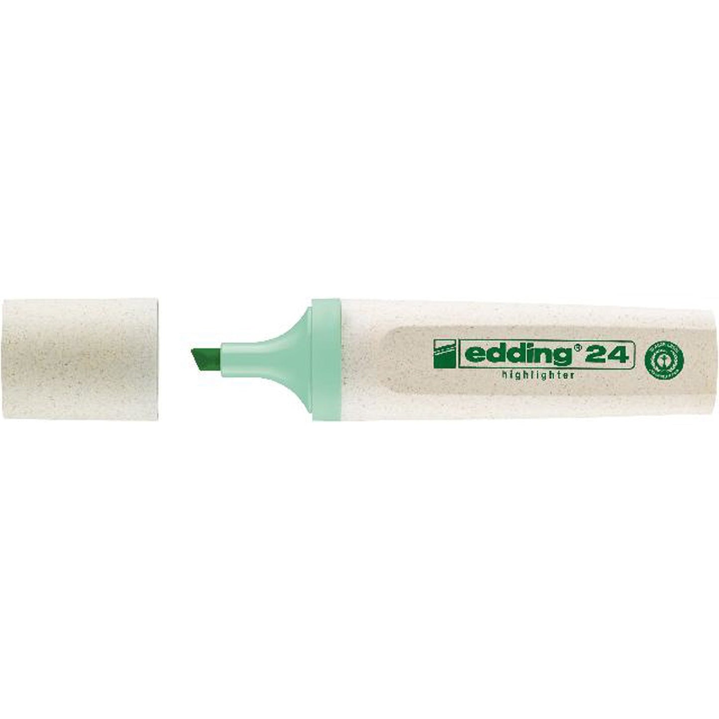 edding Textmarker Highlighter 24 EcoLine 2-5mm pastellgrün Keilspitze