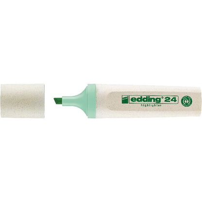 edding Textmarker Highlighter 24 EcoLine 2-5mm pastellgrün Keilspitze