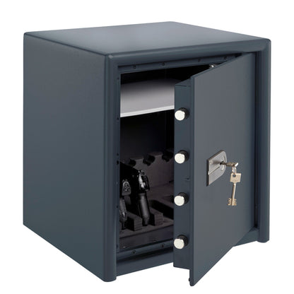 BURG-WÄCHTER Möbeltresor Magno M 540 S 37,9 x 44,5 x 30,5 cm (B x H x T) 60mm Stahl anthrazit/grau