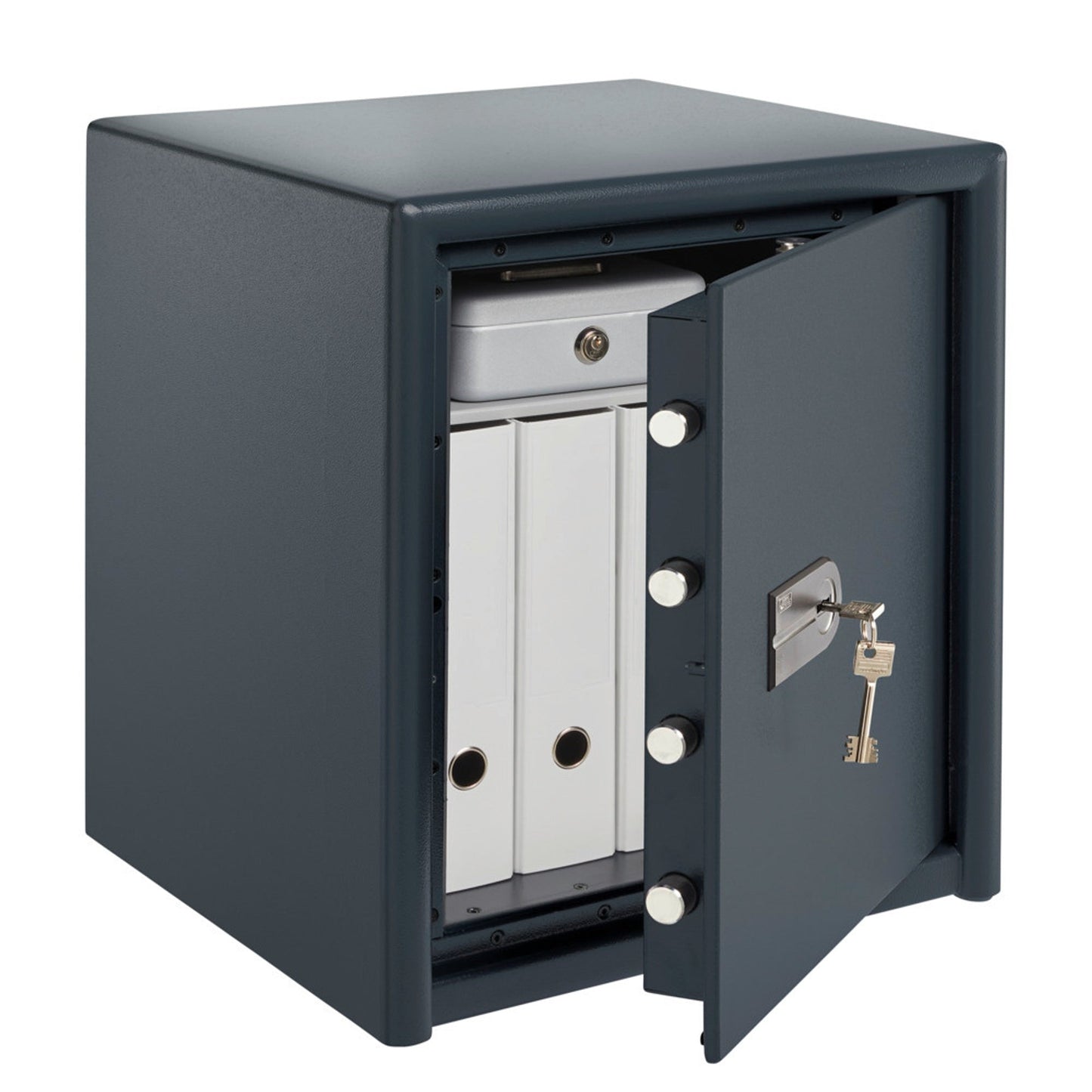 BURG-WÄCHTER Möbeltresor Magno M 540 S 37,9 x 44,5 x 30,5 cm (B x H x T) 60mm Stahl anthrazit/grau