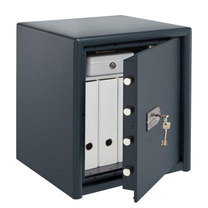 BURG-WÄCHTER Möbeltresor Magno M 540 S 37,9 x 44,5 x 30,5 cm (B x H x T) 60mm Stahl anthrazit/grau