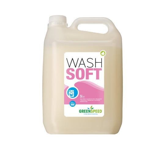 GREENSPEED Weichspüler Wash Soft Wash Soft 50 % Kunststoff, recycelt, 50 % Polyethylen 5l