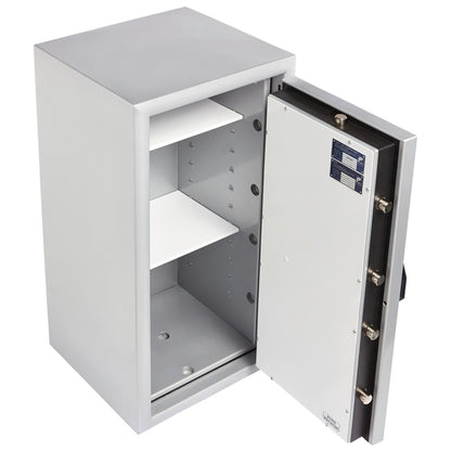 BURG-WÄCHTER Sicherheitsschrank Diplomat 780 E FP Innenmaße: 37,2 x 86 x 30 cm (B x H x T) 104mm Elektroschloss, Fingerabdruck Stahl grau