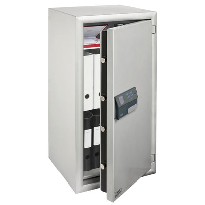 BURG-WÄCHTER Sicherheitsschrank Diplomat 780 E FP Innenmaße: 37,2 x 86 x 30 cm (B x H x T) 104mm Elektroschloss, Fingerabdruck Stahl grau