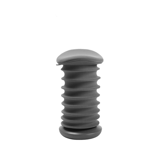 TOPSTAR Sitzhocker SITNESS 4D Sattelsitz grau Farbe des Fußkreuzes: schwarz