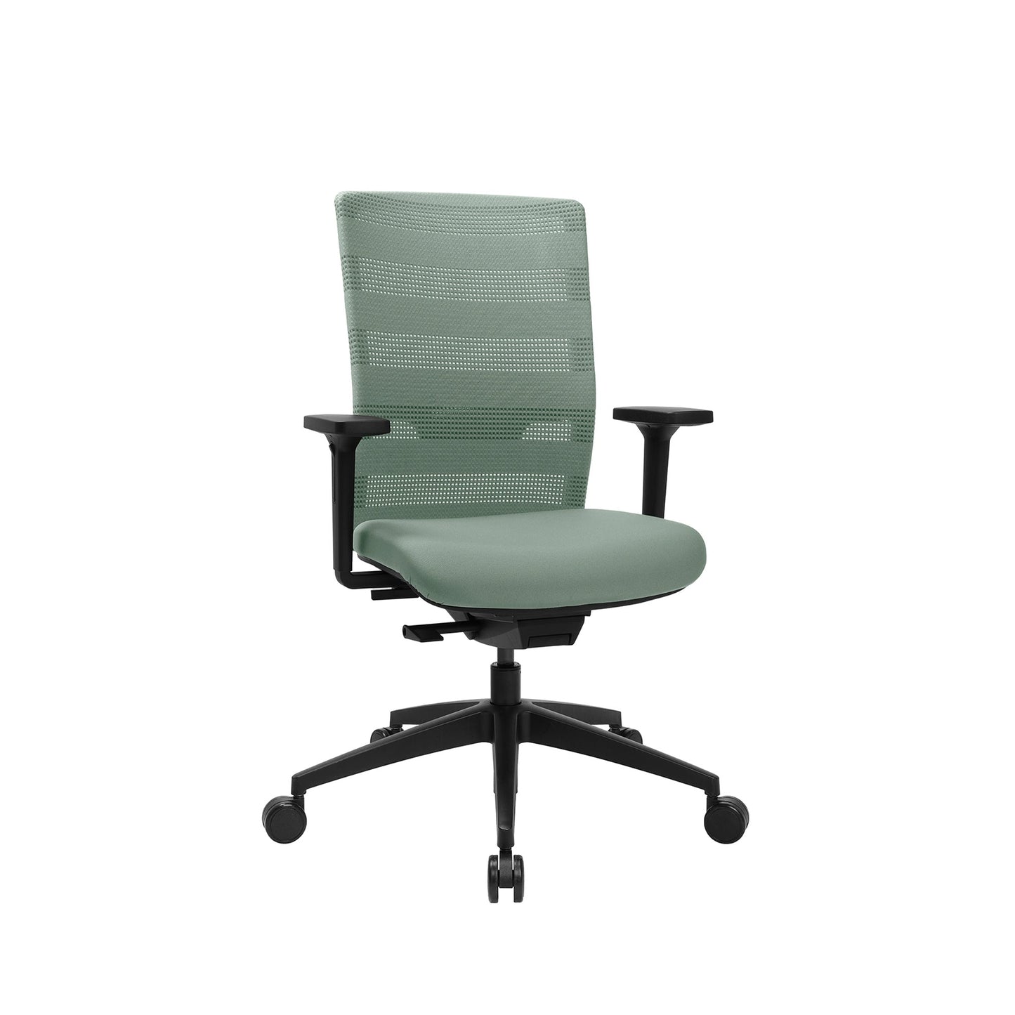TOPSTAR Bürodrehstuhl SITNESS AIRWORK 45-57cm Synchronmechanik Rolle hart gebremst (für Teppichboden) optionales Zubehör: Rolle weich gebremmst (für Hartboden) 6990 Kunststoff mint