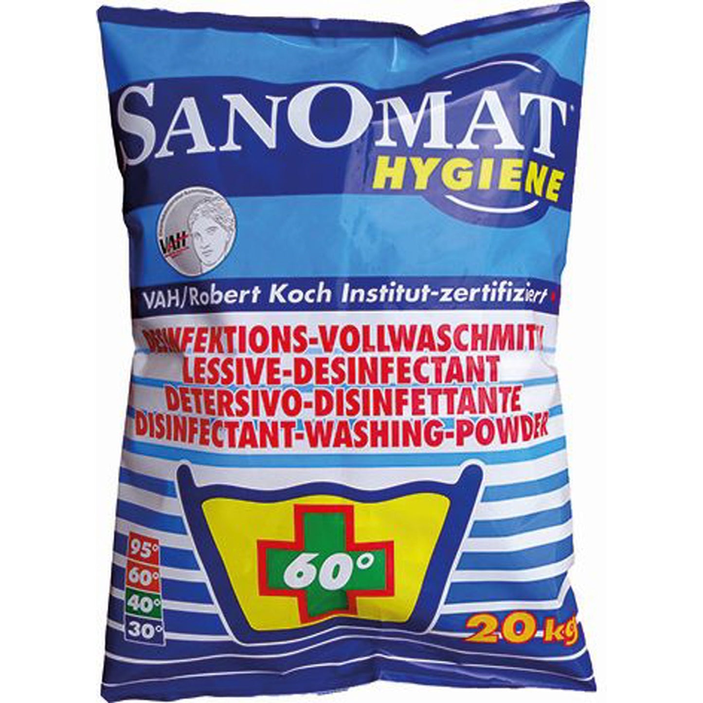 Sanomat Waschmittel +60°C 20 kg/Pack.