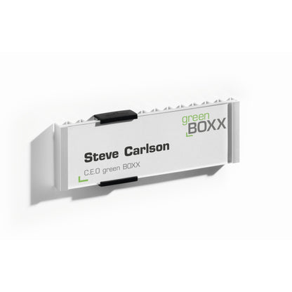 DURABLE Türschild INFO SIGN 149 x 52,5 mm (B x H) Aluminium/Acryl silber metallic