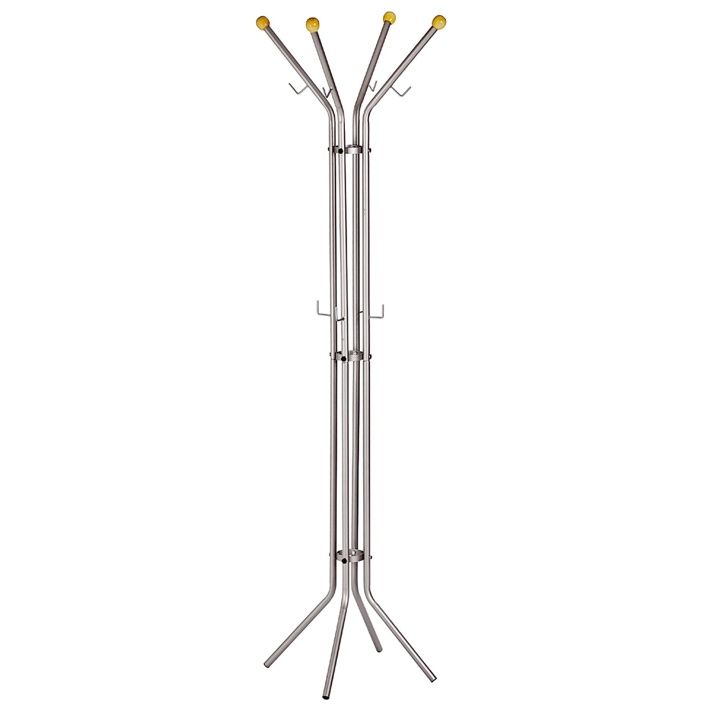 ALCO Garderobenständer 52 x 180 cm (Ø x H) Metall, pulverbeschichtet silber