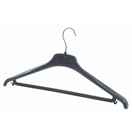 ALBA Kleiderbügel Basic Kunststoff schwarz 20 St./Pack.
