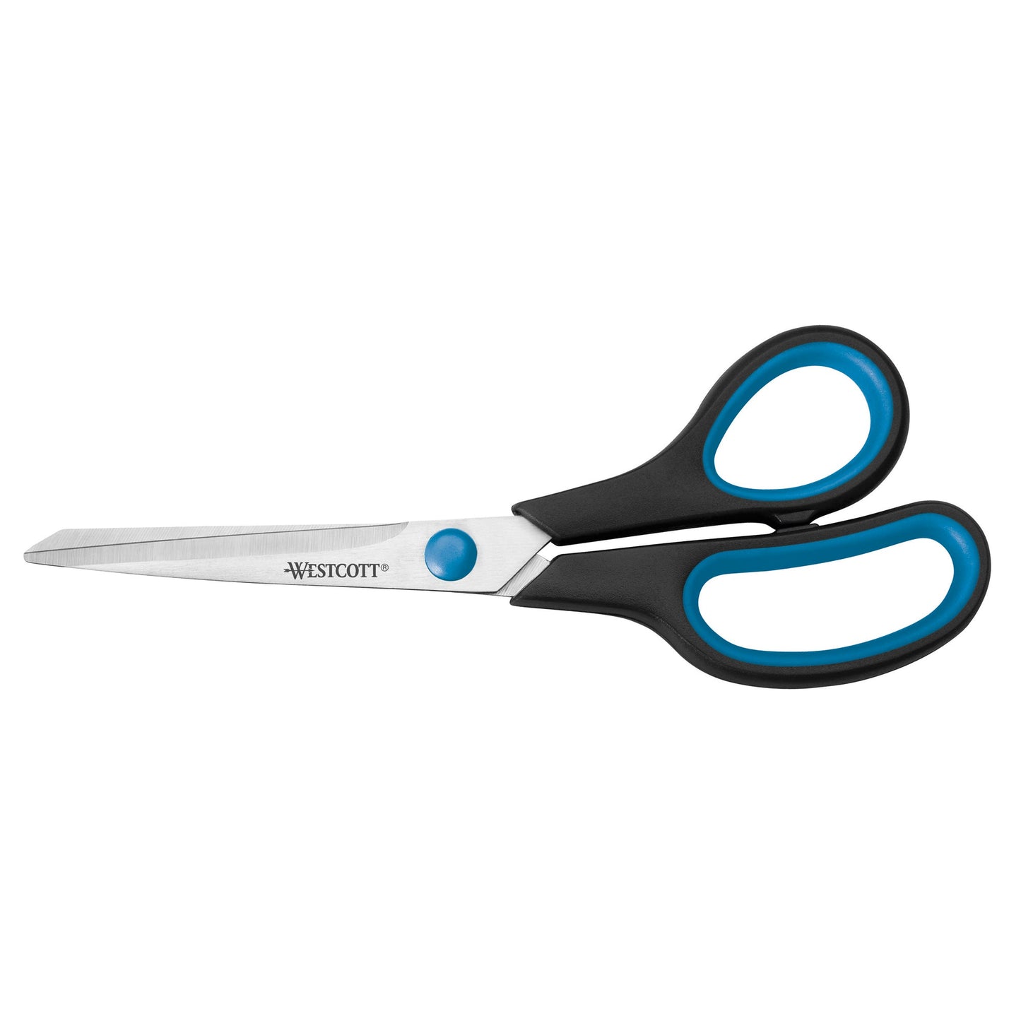 Westcott Universalschere Easy Grip 201mm Rechtshänder Stahl schwarz/blau