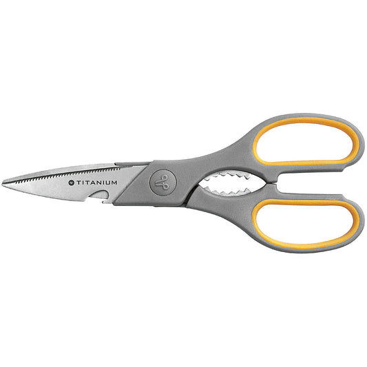 Westcott Universalschere TITAN Nitrid Bonded SUPER 210mm Links- und Rechtshänder Stahl grau/gelb