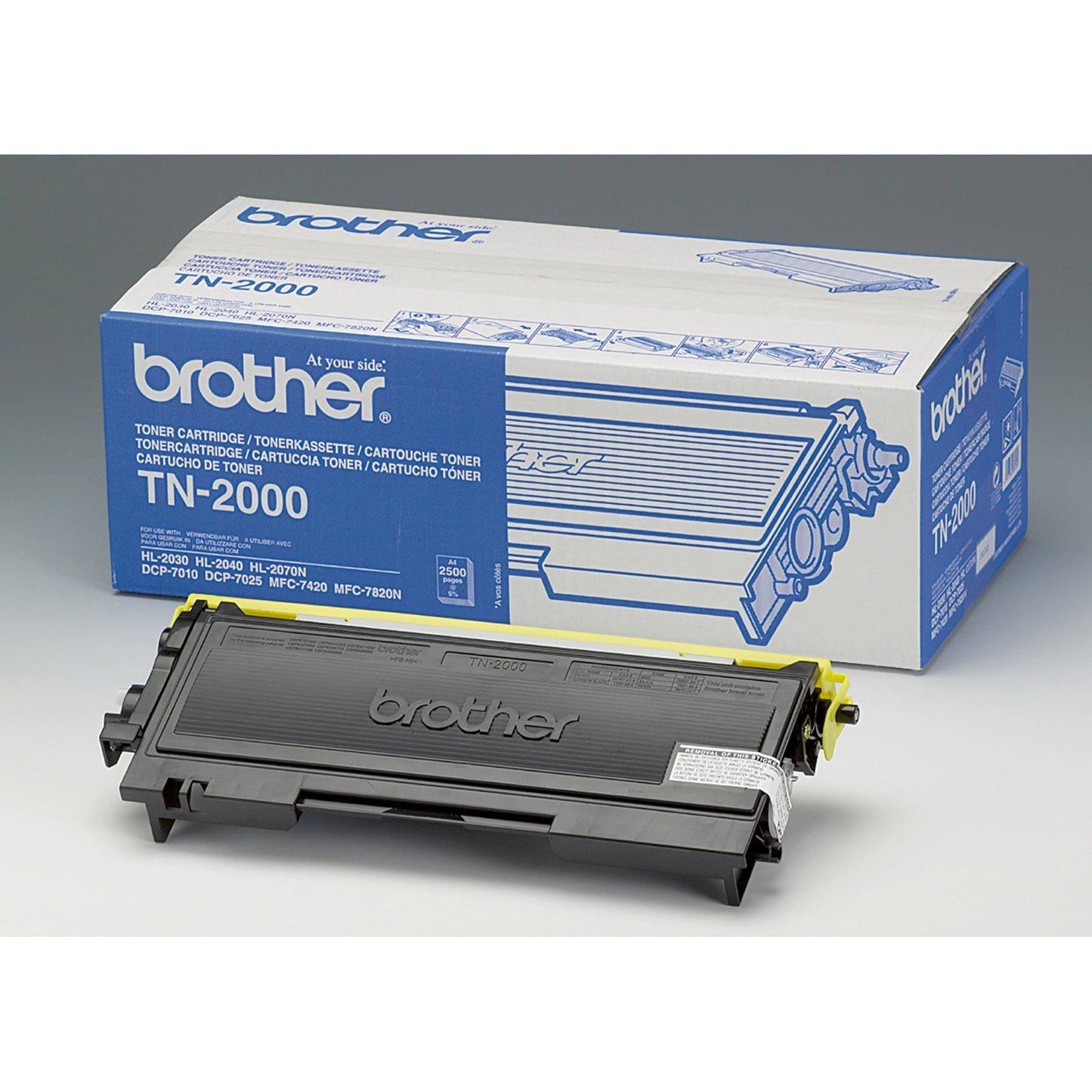 Brother Toner Originalzubehör TN-2000 ca. 2.500 Seiten schwarz