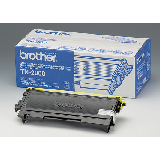 Brother Toner Originalzubehör TN-2000 ca. 2.500 Seiten schwarz