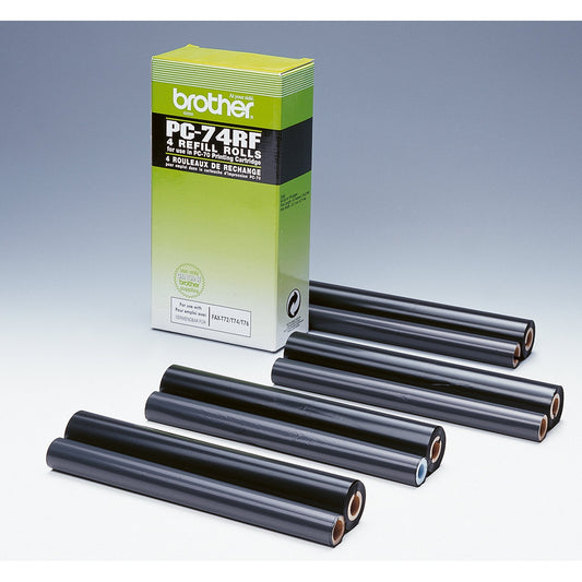Brother Thermotransferfolie ca. 4 x 144 Seiten schwarz 4 St./Pack.