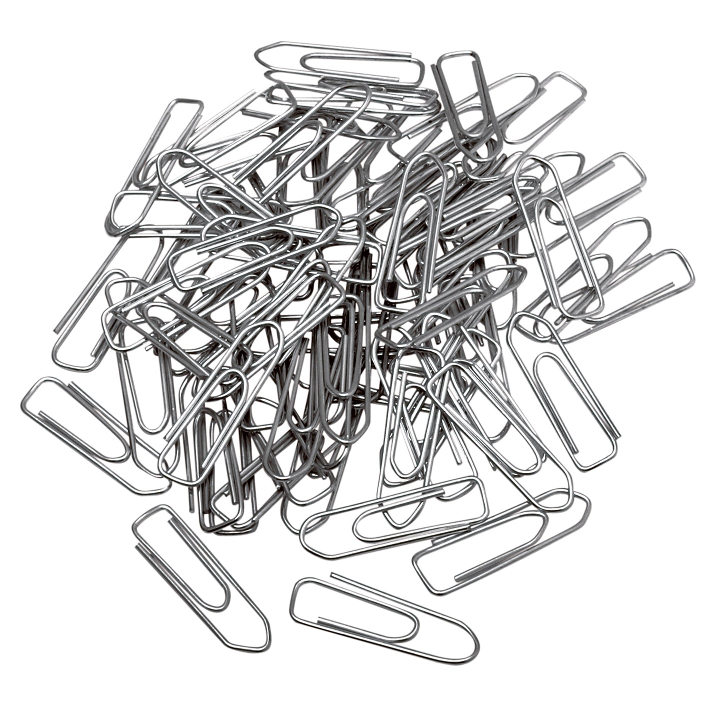 Soennecken Büroklammer spitze Form 26mm Metall, verzinkt silber 100 St./Pack.