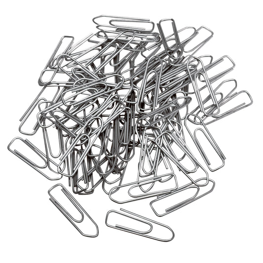 Soennecken Büroklammer spitze Form 26mm Metall, verzinkt silber 100 St./Pack.
