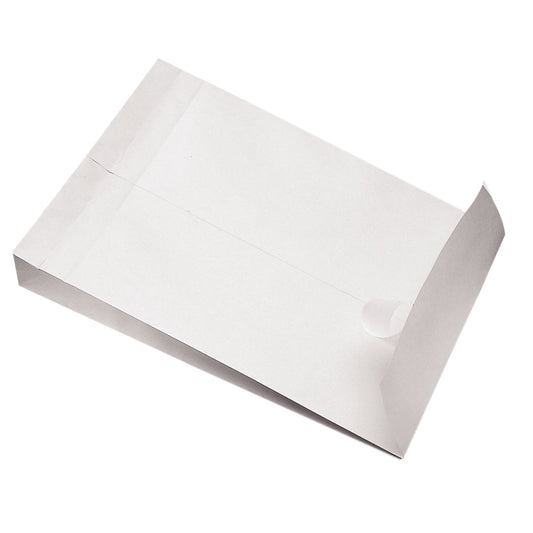 Soennecken Faltentasche DIN C4 229 x 324 mm (B x H) mit Fenster 125g/m² mit Haftklebung weiß 25 St./Pack.