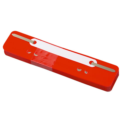Soennecken Heftstreifen 3,4 x 15 cm (B x H) Polypropylen rot 25 St./Pack.