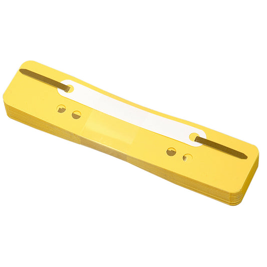 Soennecken Heftstreifen 3,4 x 15 cm (B x H) Polypropylen gelb 25 St./Pack.
