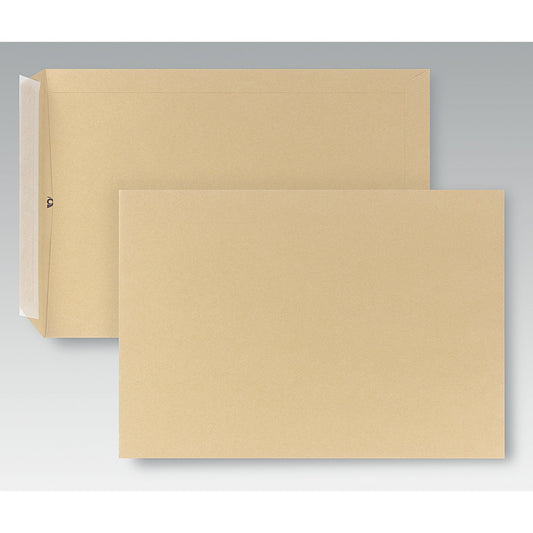 POSTHORN Versandtasche DIN C4 229 x 324 mm (B x H) mit Haftklebung ohne Fenster 110g/m² ohne Fadenverstärkung braun 250 St./Pack.