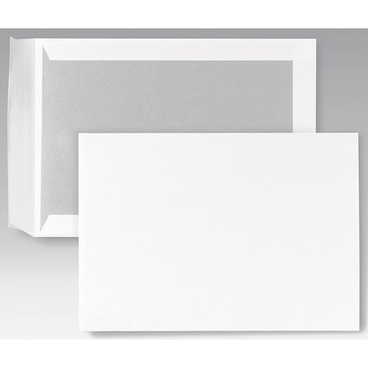 POSTHORN Papprückwandtasche DIN C4 ohne Fenster 120g/m² mit Haftklebung Papier weiß 100 St./Pack.