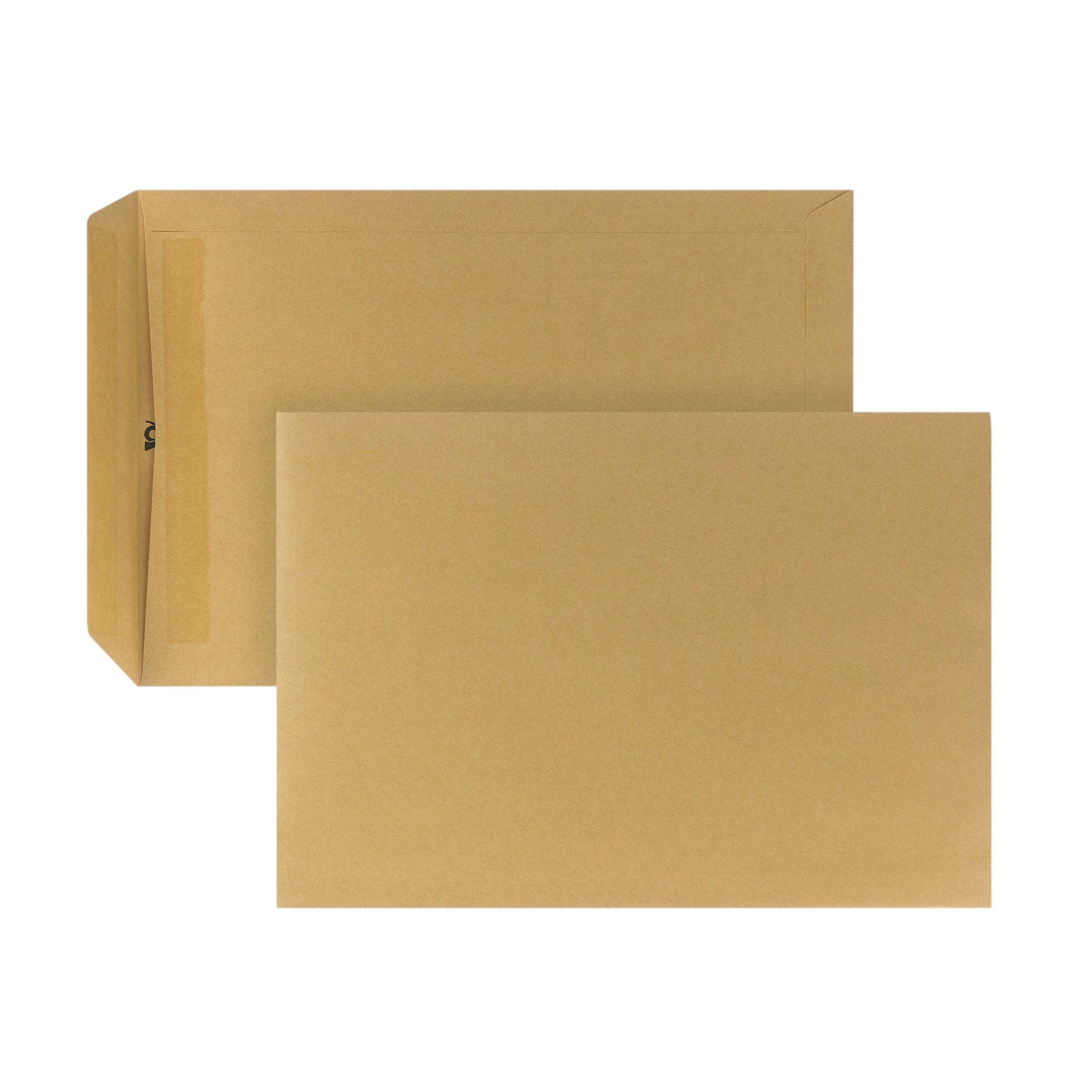 POSTHORN Versandtasche DIN C4 229 x 324 mm (B x H) mit Selbstklebung ohne Fenster 90g/m² ohne Fadenverstärkung braun 250 St./Pack.